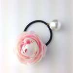 hair elastic♡Ranunculus♡pink