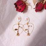 flower and heart pierce