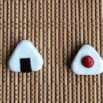 【再販】【陶器】おむすびの箸置き(2個1セット)