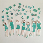 フレークシール♡ティファニーブルー