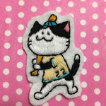 野球ねこのワッペン