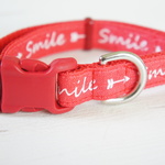 小型犬★Ｓｍｉｌｅ★首輪（レッド）
