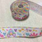 プリンセス　馬車　ドレス　ゆめかわ　ふわふわ　グログランリボン 25mm