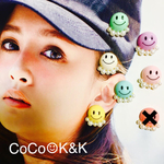 ハンドメイドピアス♡ Smile accessory☺︎ K&K♡24