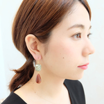 大振りヴィンテージイヤリング・ピアス　Ines-119