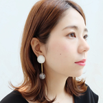 大振りヴィンテージイヤリング・ピアス　Ines-115