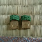 下駄風サンダルその⑨濃いバージョン抹茶