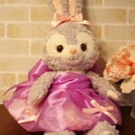 ふんわり花びらのドレス　ぬいぐるみ用