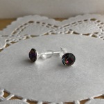 クリスタルヴォルケーノ☆スワロフスキー☆一粒ピアス