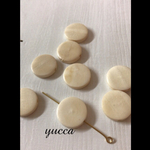 SALE‼️ウッドビーズ ナチュラル コイン 小 10個