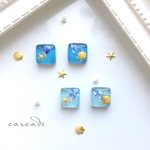 クリアブルーピアス