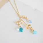 Branch　and　little　dropsネックレス