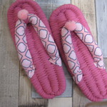 布ぞうり：モロッカン２４ｃｍ(cherrypink)