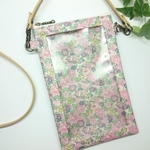 リバティ ラミネートスマホポーチ*ベッツィ・アン