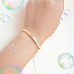 大きめシンプルパイプブレスレット