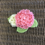紫陽花のブローチ