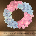 押し花 素材*･°紫陽花*･