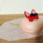 ストロベリーのカップケーキ 
