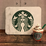 スタバ風インテリア看板