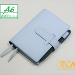 RCW◆本革 手帳カバー(A6/ほぼ日)ベビーブルー T663