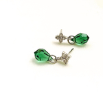 Green tourmaline ピアス