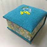 手刺繍カルトナージュbox『鳥』
