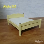 k-3710様専用  ベッド 15cm  クイーンサイズ  ミニチュア家具 ドールハウス             