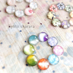 ＊和の彩＊ガラスピアス/イヤリング
