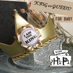 FOR BABY! 小さな小さな王様の金色クラウン