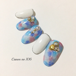 深海のビジューネイル♪