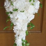 プリザーブドフラワー＊キャスケードブーケ（ブートニア込）