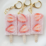【再販】ストロベリーアイスバー キーホルダー