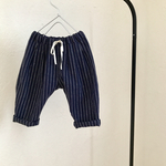 コットンリネンのタックパンツ90size