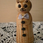 猫の爪楊枝入れ