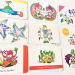 【メッセージカード】 SEA PEOPLE CARD～海の守り神になったつもりで居座る人たち～