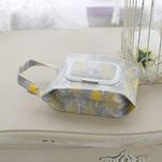 【new】bitattoミニ付き　お徳サイズ用ウェットティッシュケース　森ライトグレー