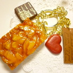 *限定*フロランタンと英字チョコレートのバッグチャーム*20cm*