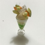 hand:made:ミニチュア：ドールハウス：再販メロンパフェ：