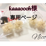 kaaaoooh様専用ページ