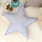  star cushion  -Blue-