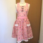 クラシックアリスエプロン☆サーモンピンク☆