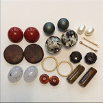 【お買い得】カボション アクリルビーズ スペーサー 円柱ビーズ セット 