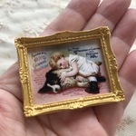 アートフレーム（ゴールド）✳︎いつもいっしょね