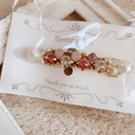 結婚式のお呼ばれに♡ビジュー&パールバレッタ