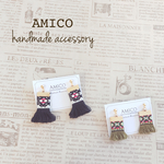 〈全2色〉♡夏コーデ♡コットンパールフリンジピアス