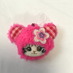 ピンクのクマ耳(サバ白)