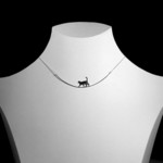 Cat-1 Silver Choker 【受注生作7日以内】