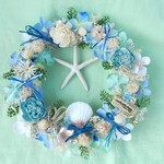 初夏の涼しさ色のリース