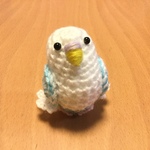セキセイインコちゃん（ブルーホワイト）