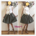二重レース襟、前フリル、お袖ヒラリ、アイボリーブラウス💖全てが二重で可愛いすぎる❣️❣️
